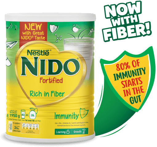 Discover Nido® Fortified With Fiber