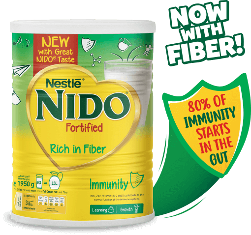 Discover Nido Fortified With Fiber Nido